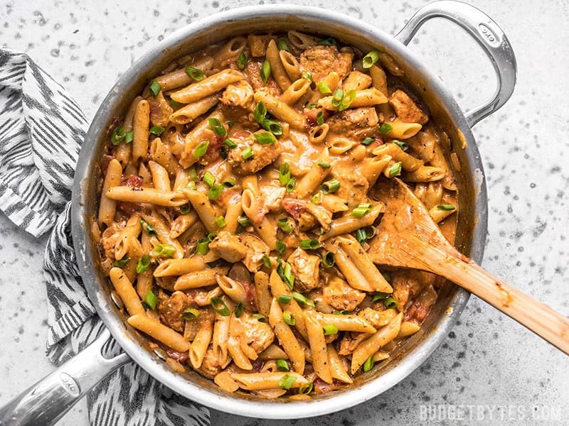 Creamy Cajun Chicken Pasta
