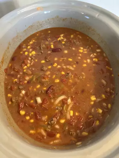Easy Slow Cooker Taco Soup